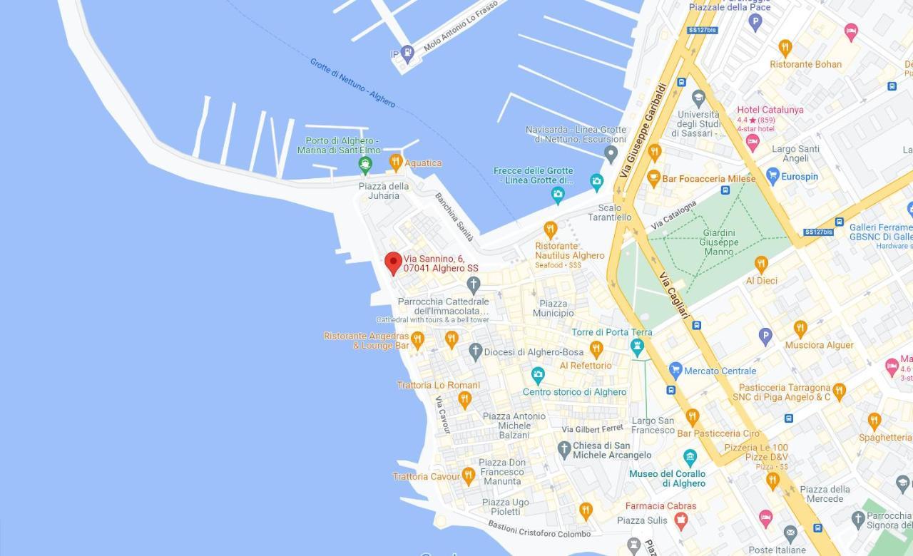 Ai Bastioni Di Alghero - 1 Bedroom Apartment A Few Meters From The Town Center Exterior photo